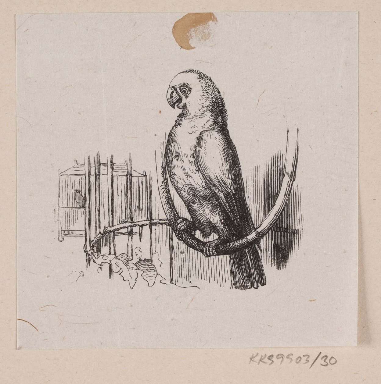 Illustration til "Lykkens Kalosker" i H.C. Andersen, "Eventyr og Historier", Bind 1 af H.P. Hansen