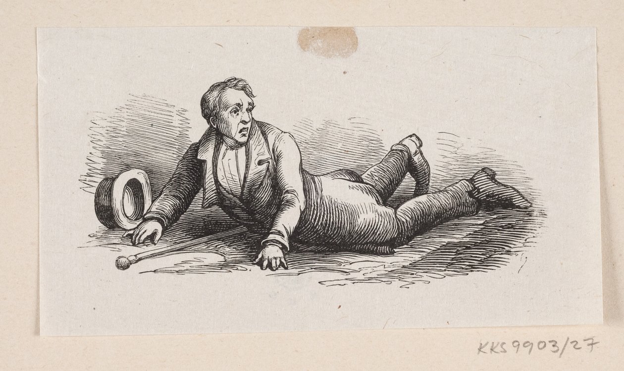 Illustration til "Lykkens Kalosker" i H.C. Andersen, "Eventyr og Historier", Bind 1 af H.P. Hansen