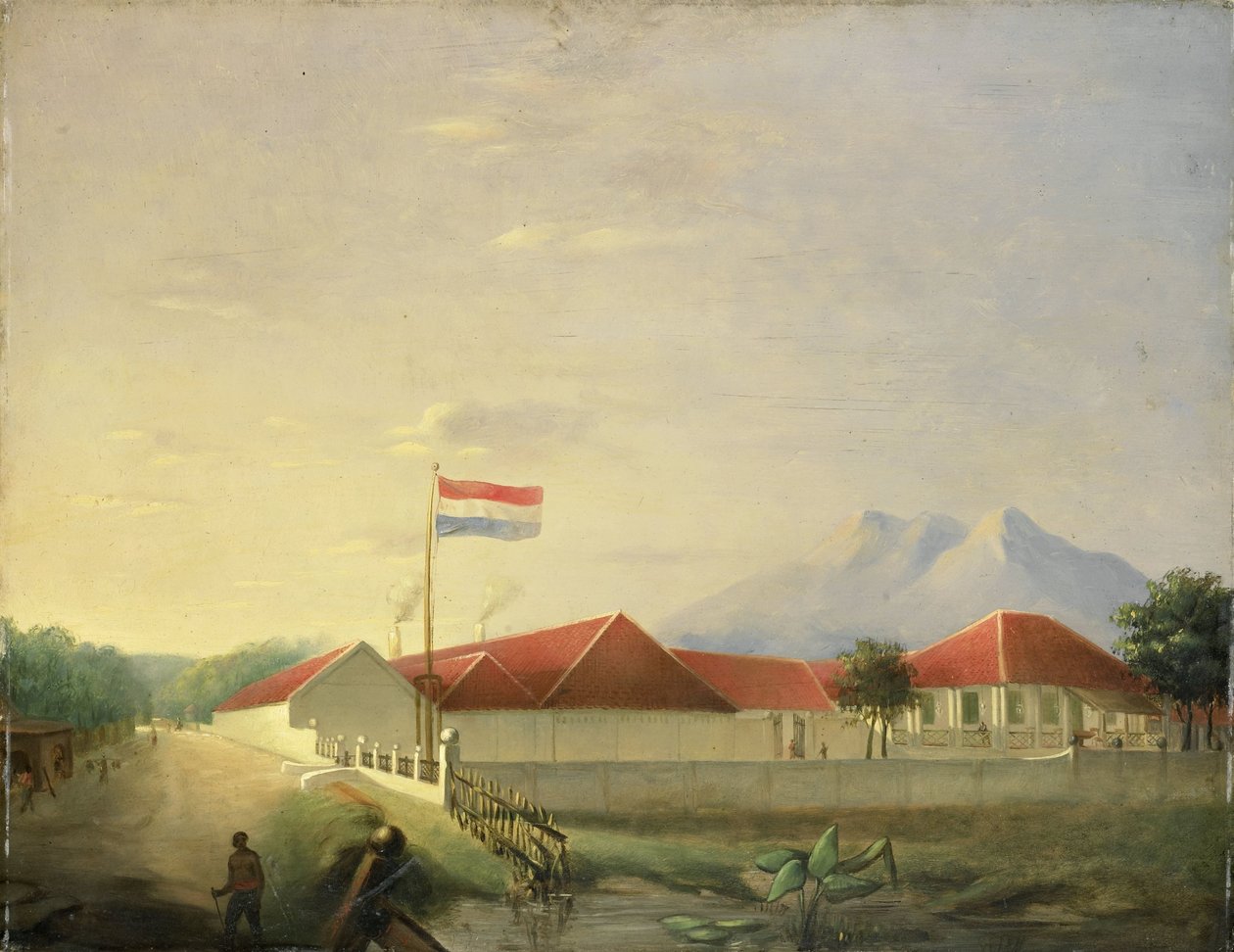 En fabrik på Jawa af H.Th. Hesselaar