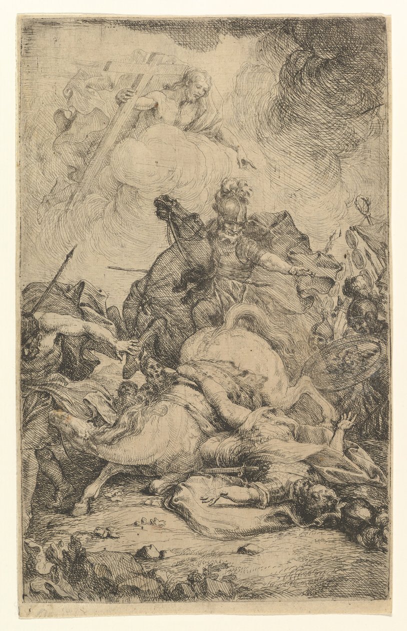 Sauls omvendelse, ca. 1650-1725. af H Bem
