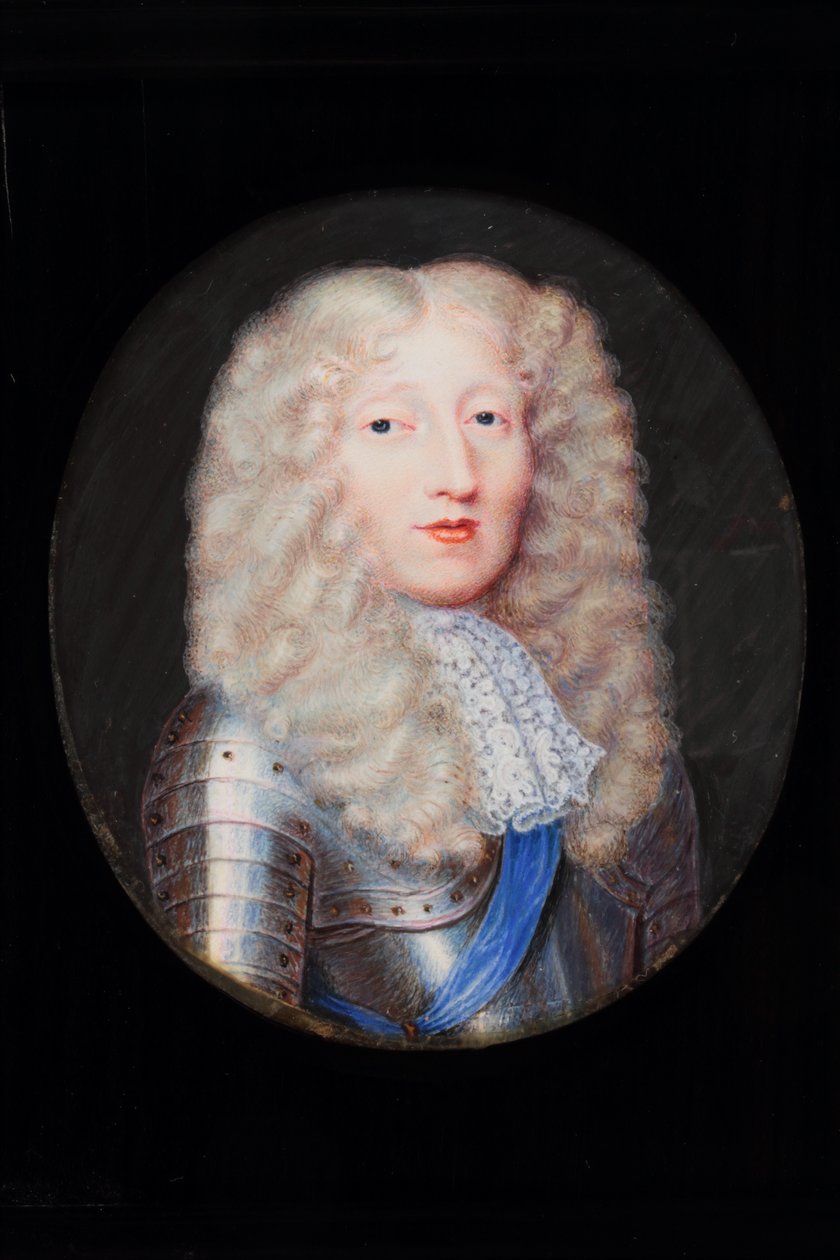 Henry Cavendish, 2. hertug af Newcastle (akvarel på elfenben) af H. Byrne