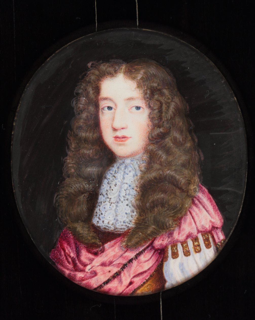 Henry Cavendish, Earl of Ogle (akvarel på elfenben) af H. Byrne