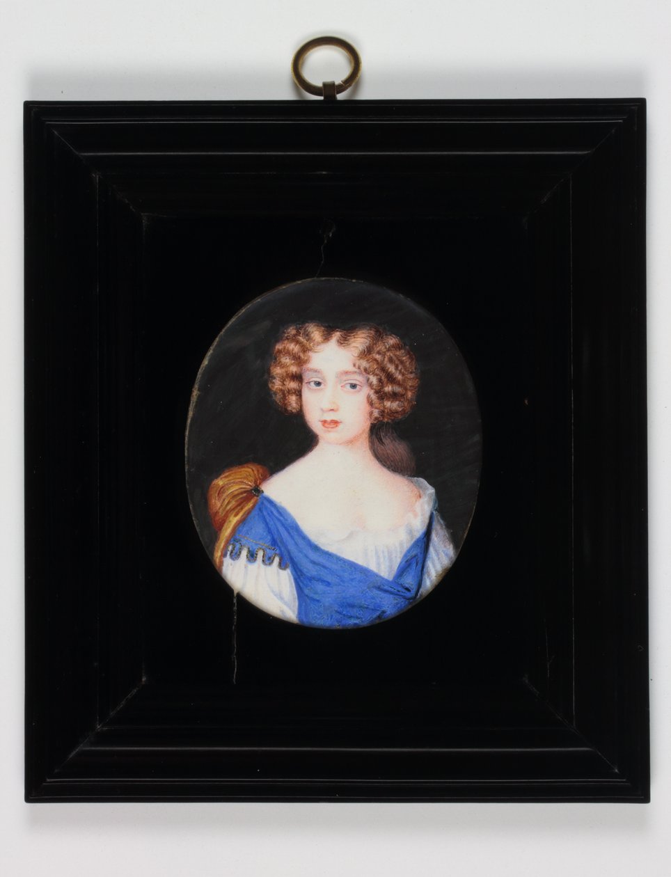 Lady Catherine Cavendish (akvarel på vellum) af H. Byrne