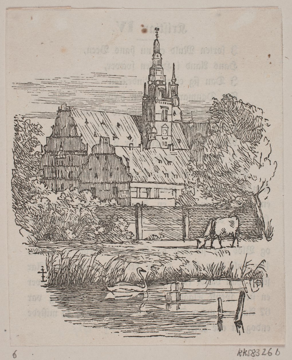 Frederiksborg slot af H. C. Henneberg