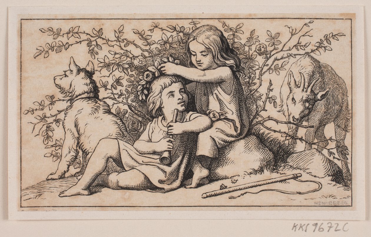 Juni. Månedsbillede af H. C. Henneberg