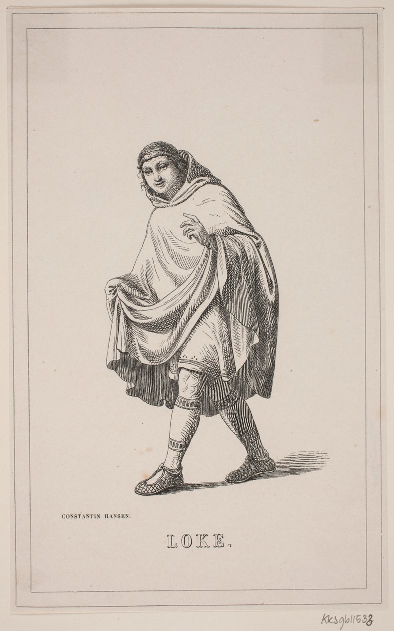 Loke. Illustration til Fabricius