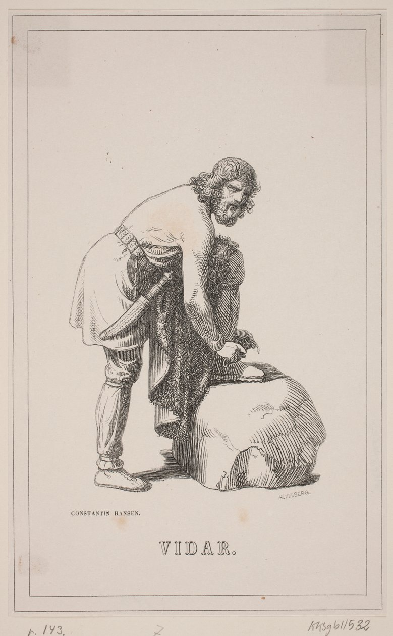 Vidar. Illustration til Fabricius