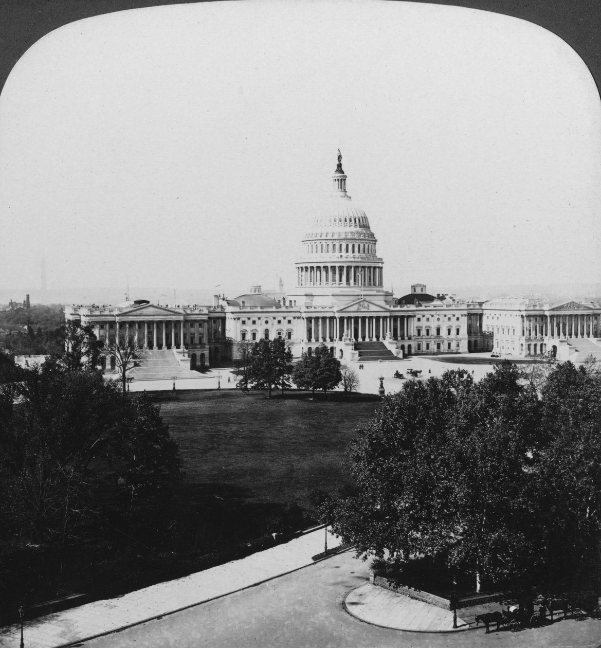 The Capitol, Washington, DC, USA, 1901. af H. C. White