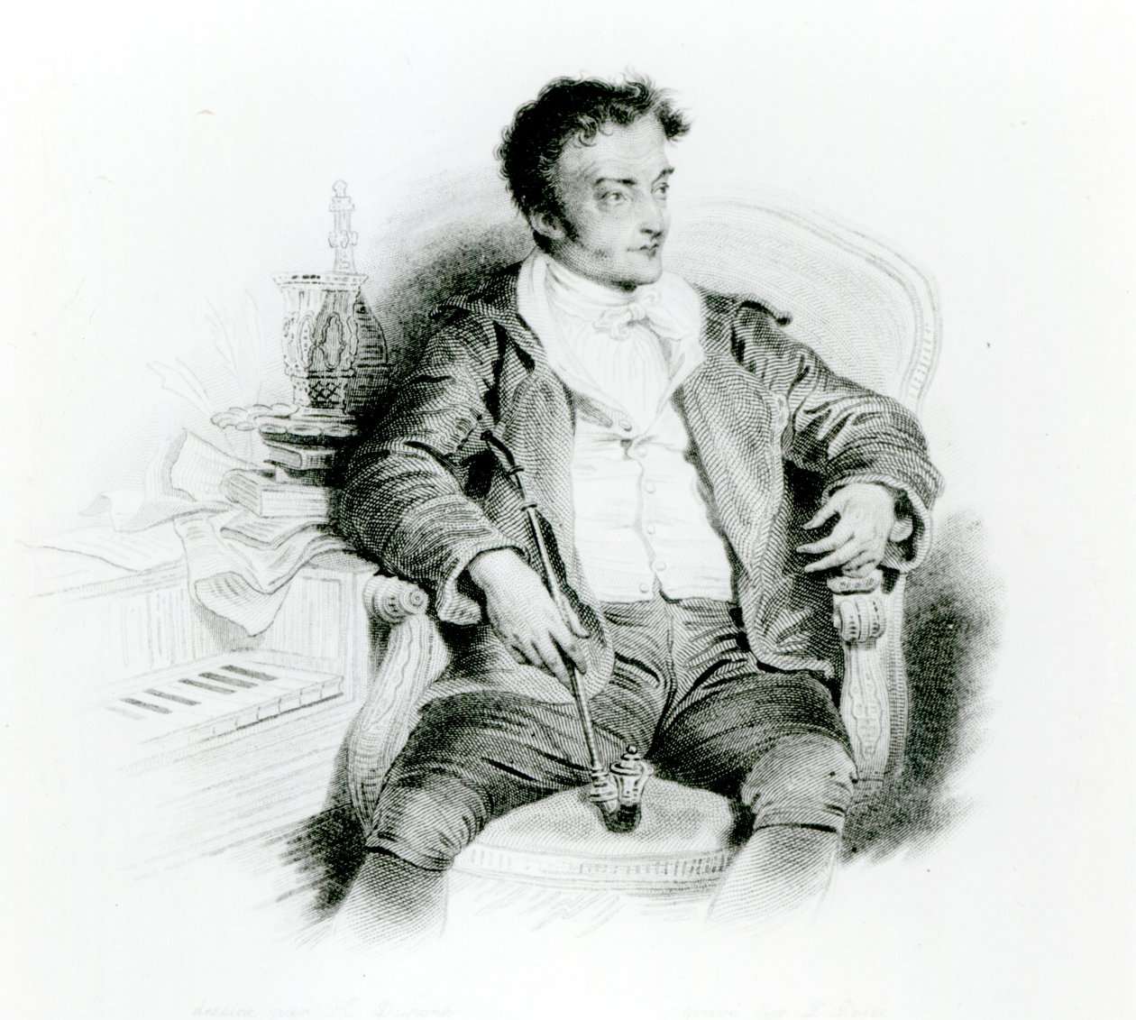 Ernst Theodor Amadeus Hoffmann (1776-1822) af H. Dupont