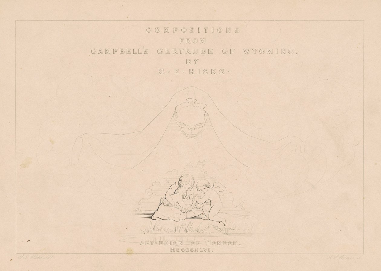 Titel side af H. G. Watkins, after George Elgar Hicks