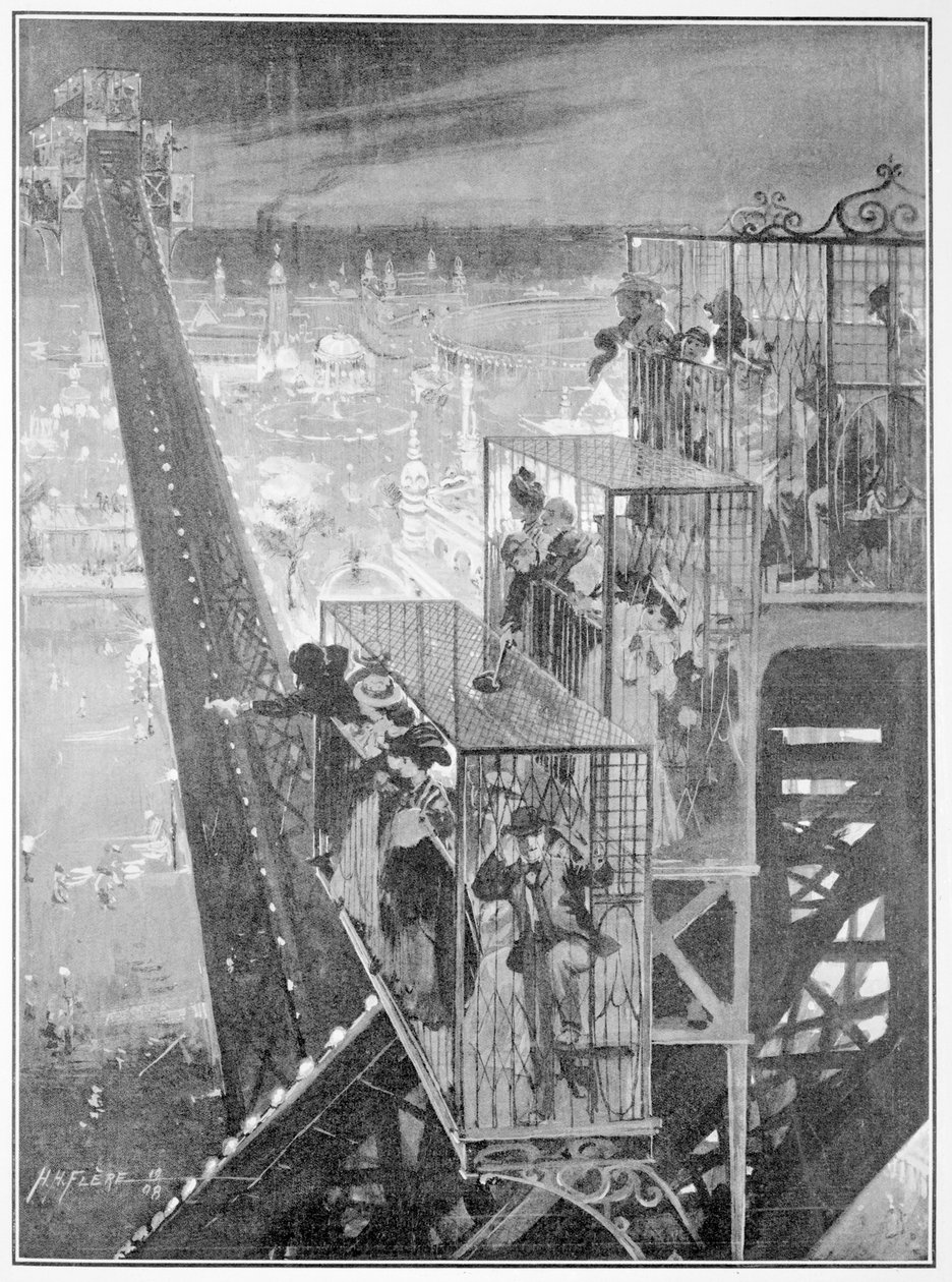 Flip-flap-tur på den fransk-britiske udstilling, 1908 af H. H. Flere