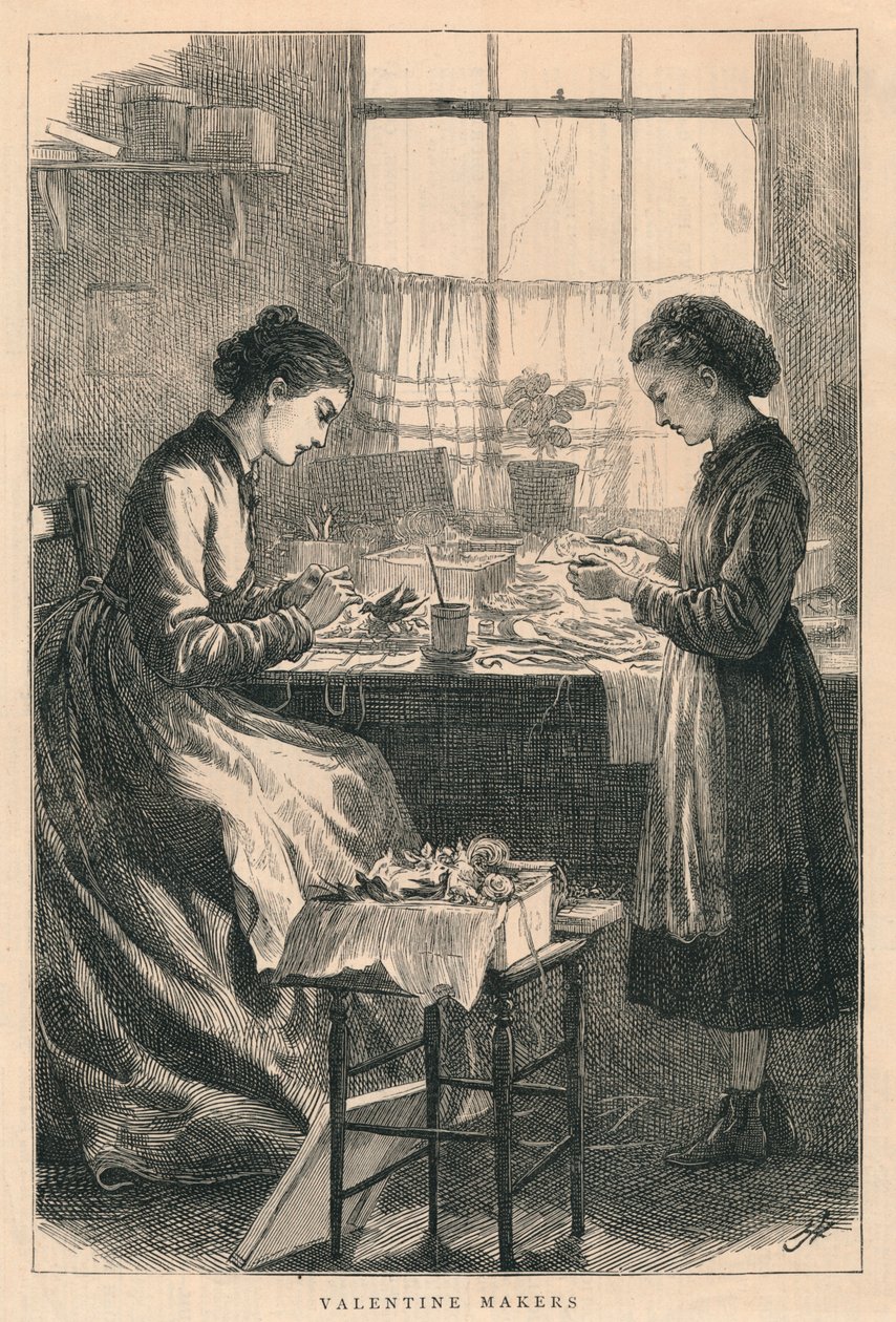 Valentinsmagere, 1875. af H. Johnson