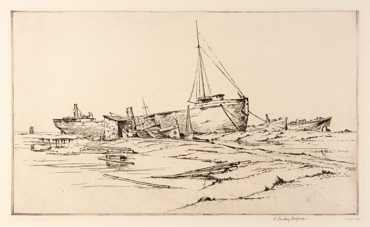 Marinekirkegård, Port Arthur af H. Lindley Hosford