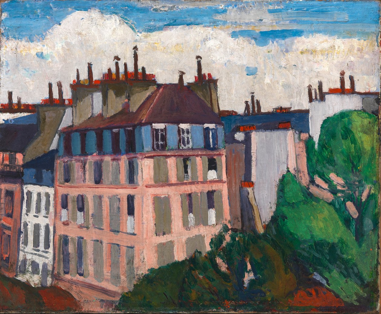 Tagene, Paris af H. Lyman Sayen