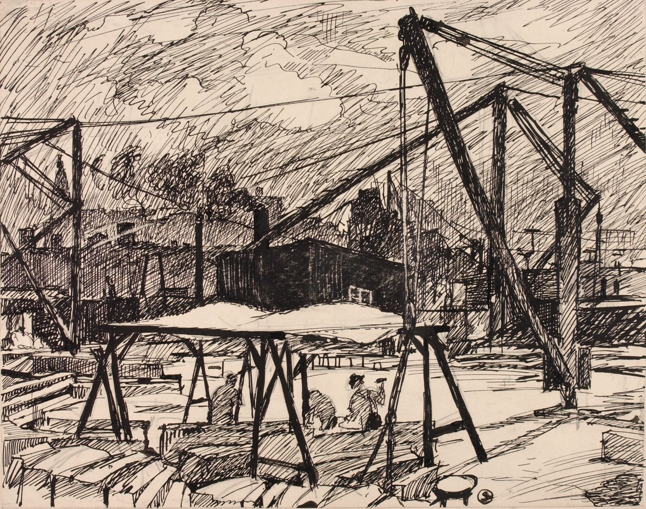 Uden titel af H. Lyman Sayen