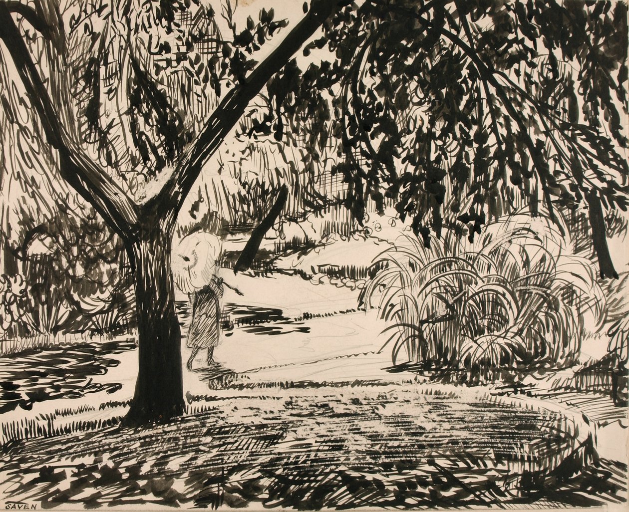 Uden titel af H. Lyman Sayen