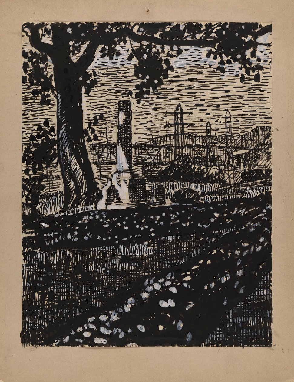 Uden titel af H. Lyman Sayen