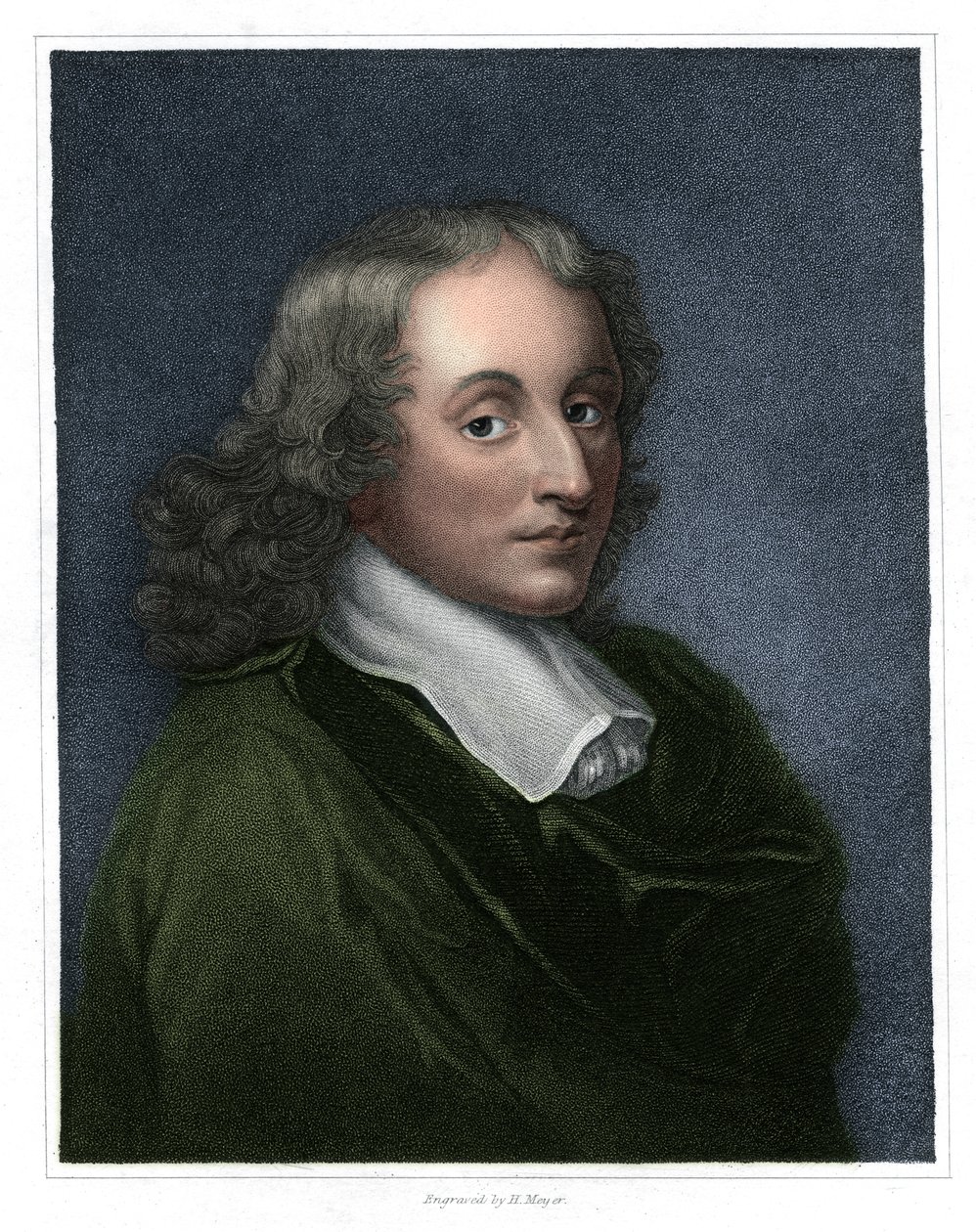 Blaise Pascal, fransk filosof, matematiker, fysiker og teolog, 1833. af H Meyer