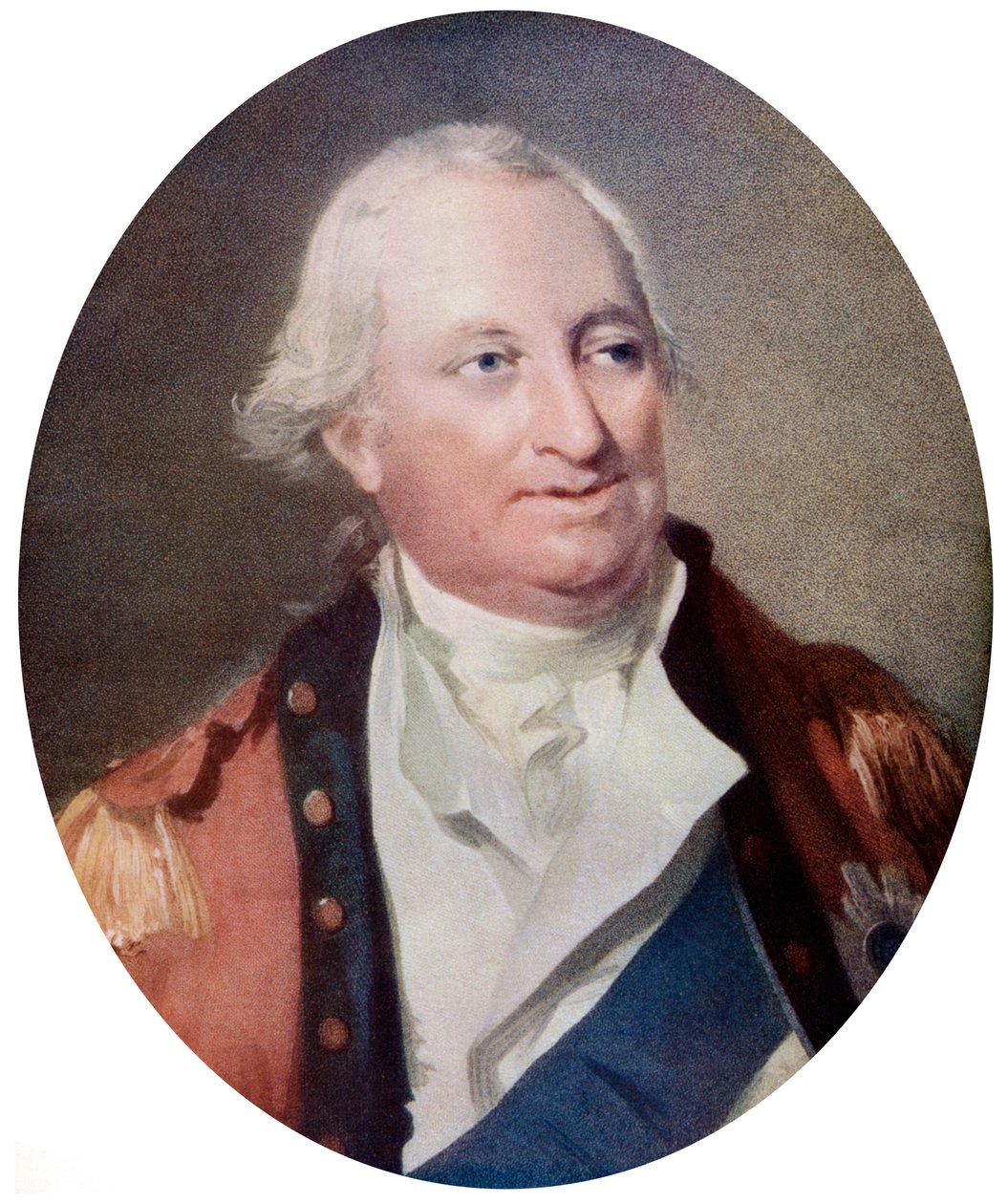 Charles Cornwallis, 1. Marquess Cornwallis, engelsk militærkommandant, slutningen af det 18. århundrede, c1920. af H Ogborne