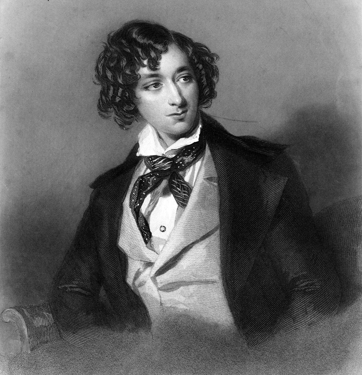 Benjamin Disraeli, britisk konservativ statsmand og forfatter fra det 19. århundrede. af H. Robinson