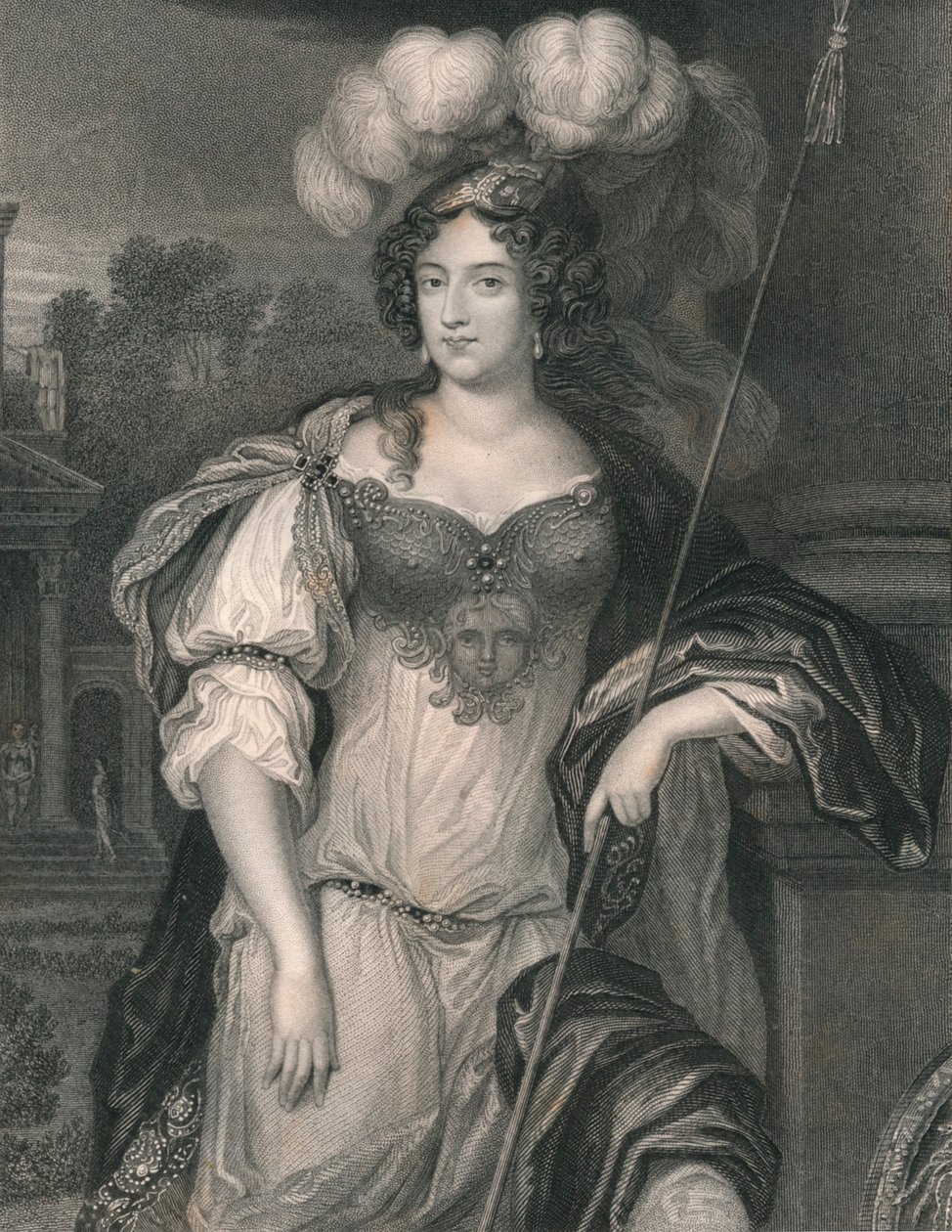 Frances Theresa Stewart, hertuginde af Richmond, midten af det 19. århundrede. af H. Robinson