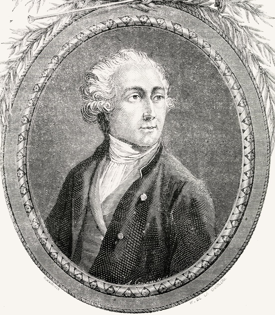 Antoine Laurent Lavoisier, graveret af Pannemaker-Ligny, fra 