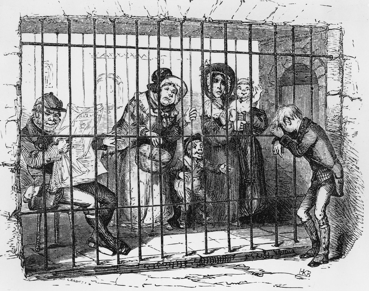 Kit in Jail, illustration fra 