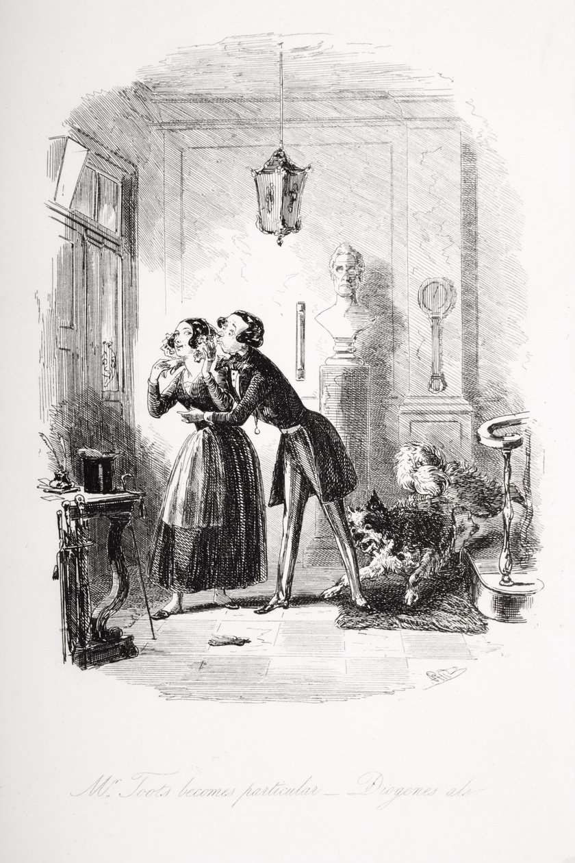 Mr. Toots bliver særlig, Diogenes også, illustration fra 