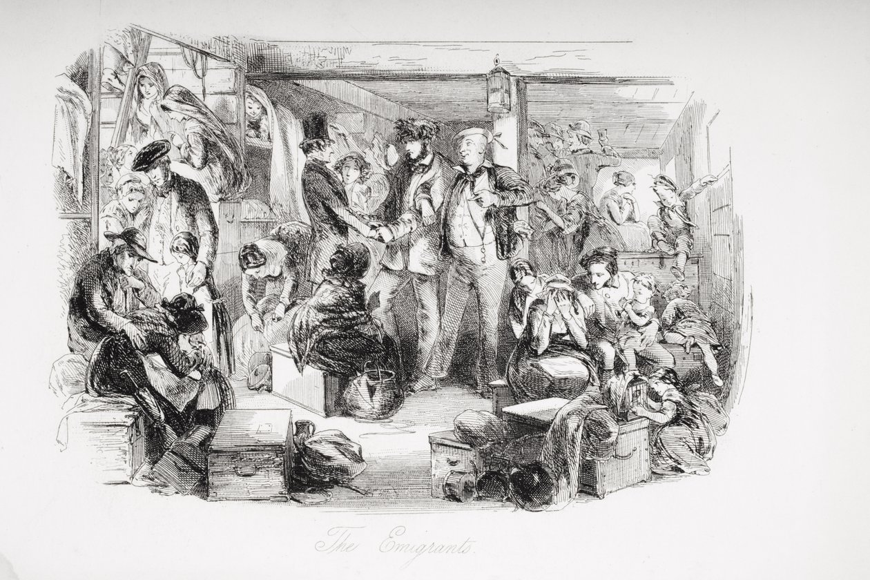 The Emigrants, illustration fra 