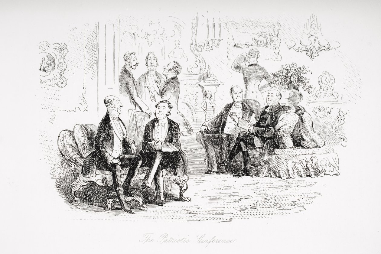 The Patriotic Conference, illustration fra 