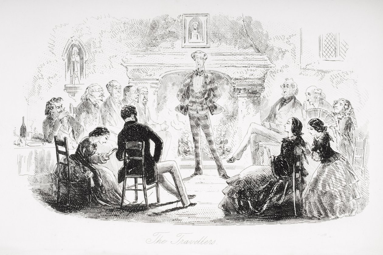 De rejsende, illustration fra 