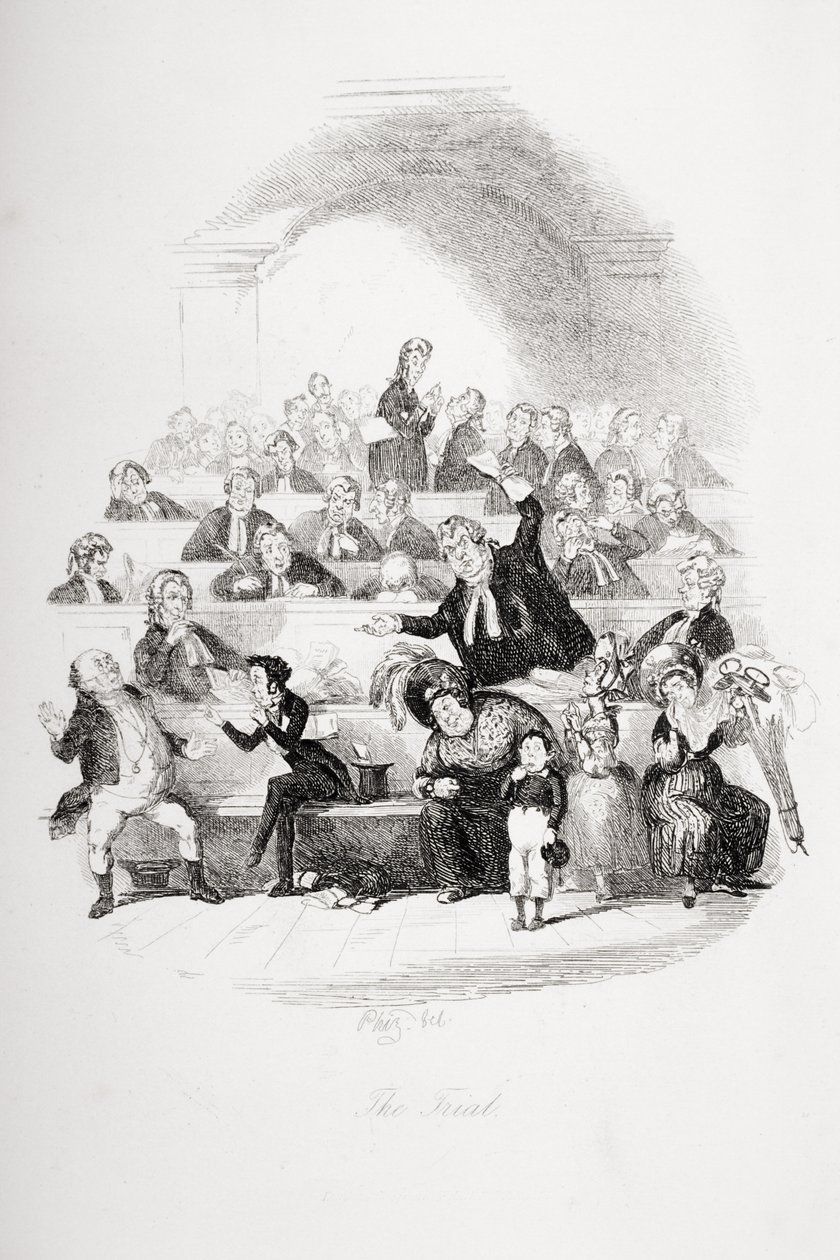 The Trial, illustration fra 