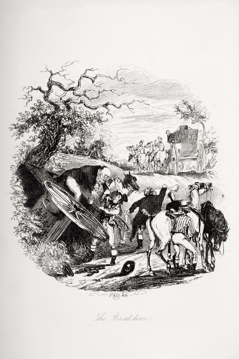 Sammenbruddet, illustration fra 