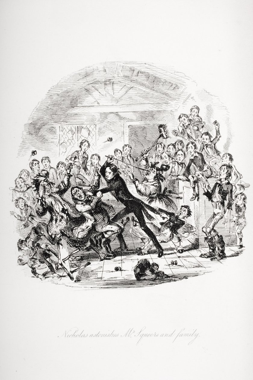 Illustration til Charles Dickens