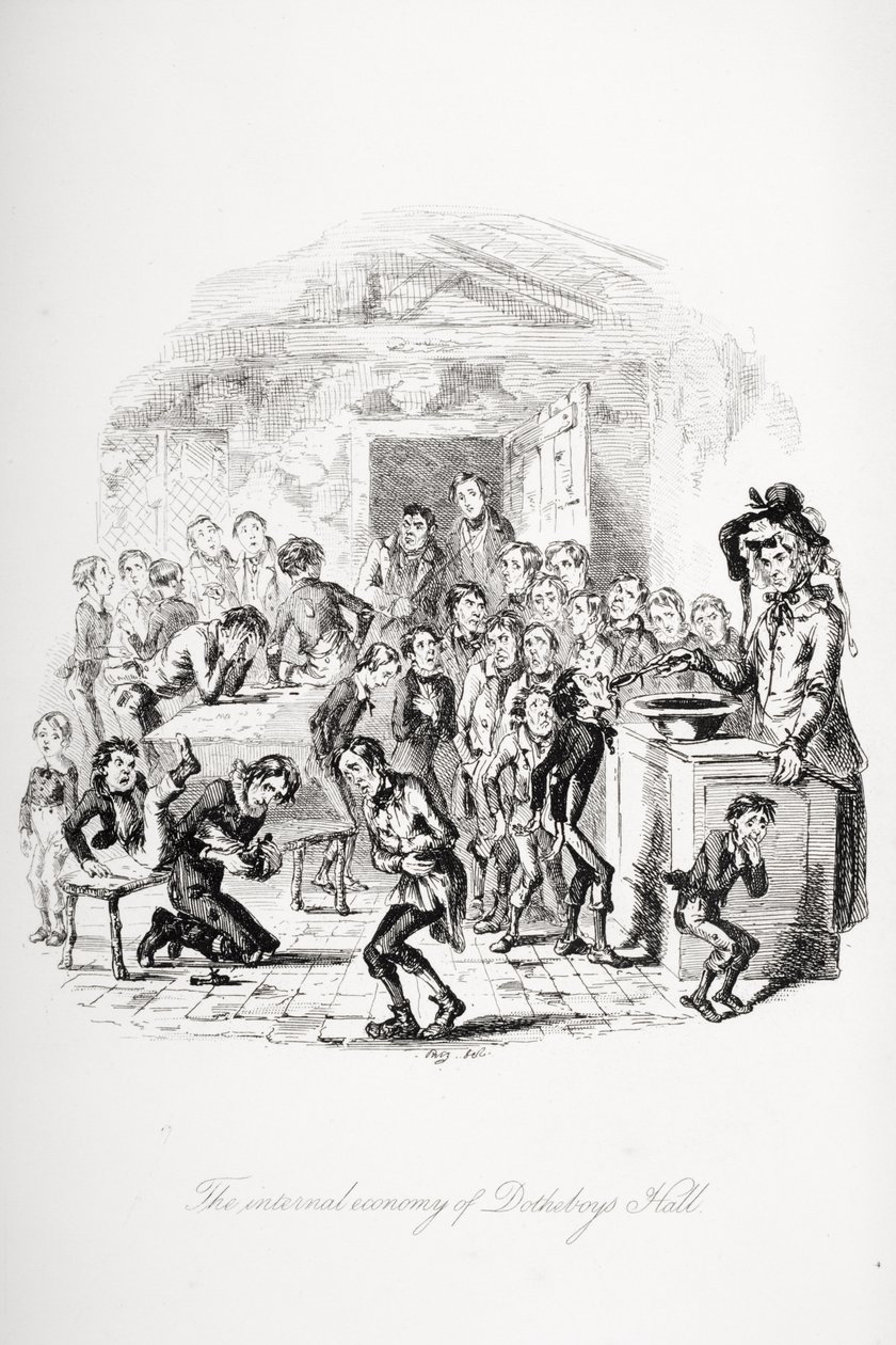 Illustration til Charles Dickens
