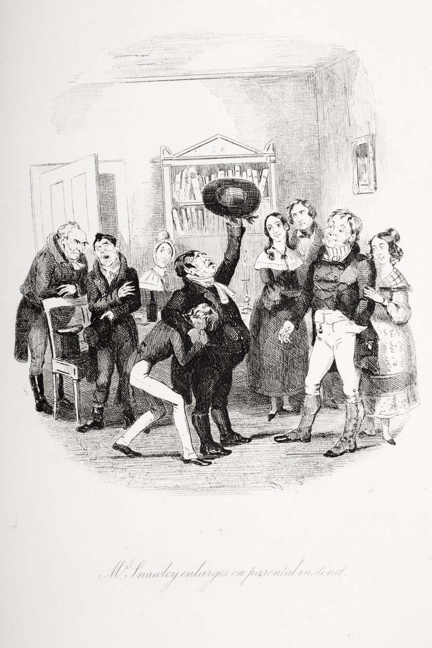 Illustration til Charles Dickens