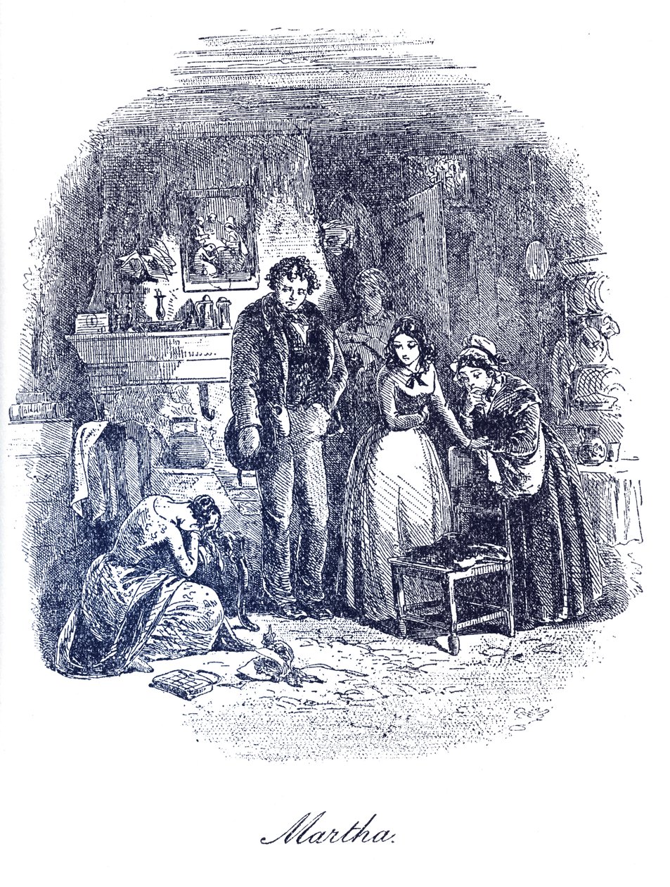 David Copperfield af Hablot Knight Browne