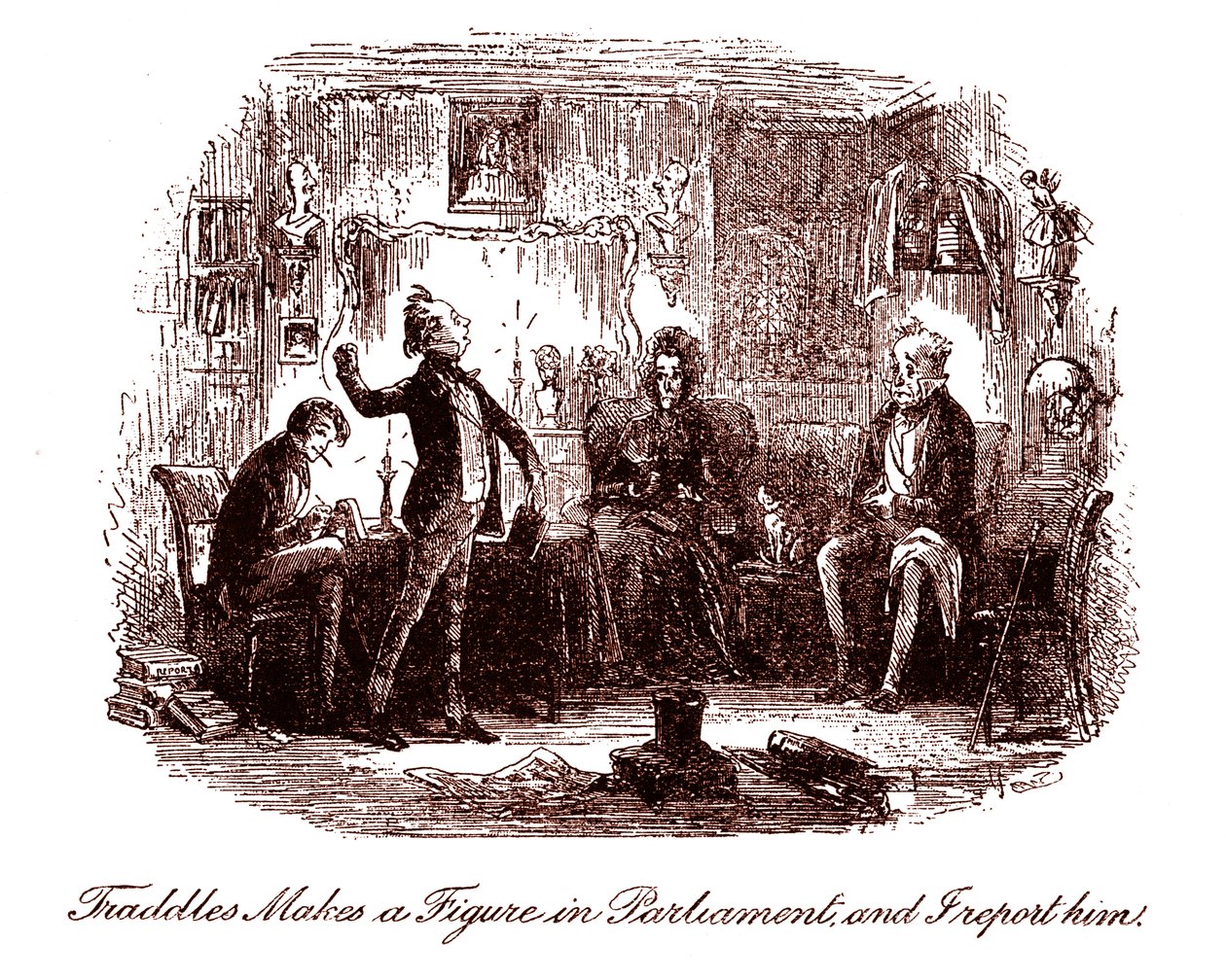 David Copperfield af Hablot Knight Browne