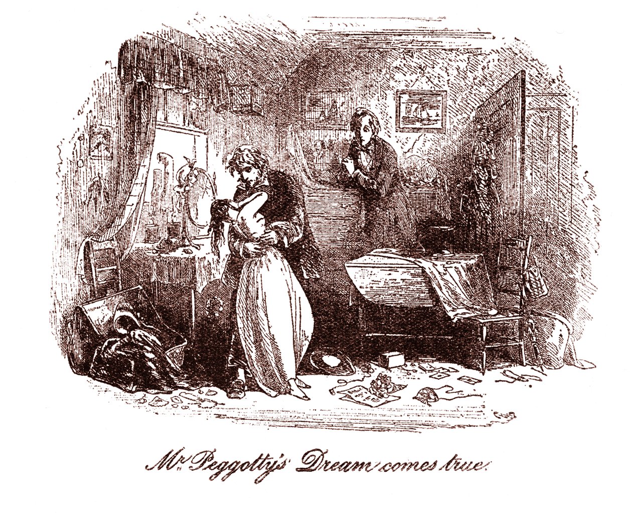 David Copperfield af Hablot Knight Browne