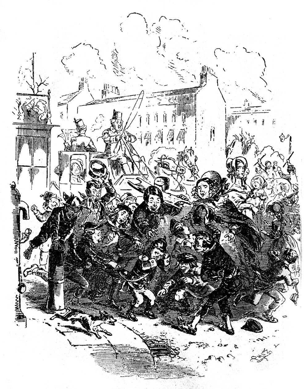 Dombey & Son af Charles Dickens af Hablot Knight Browne