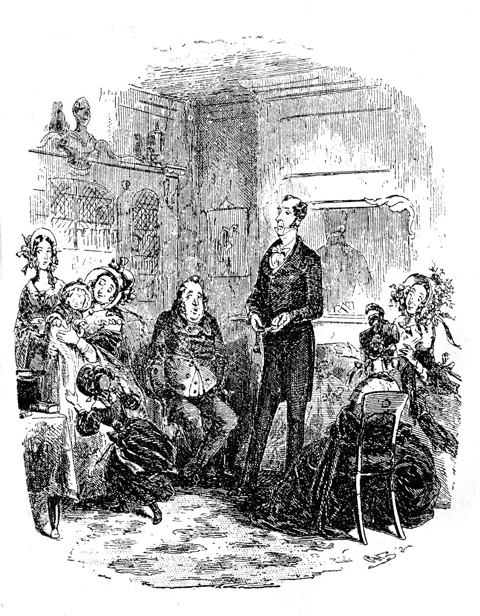 Dombey & Son af Charles Dickens af Hablot Knight Browne