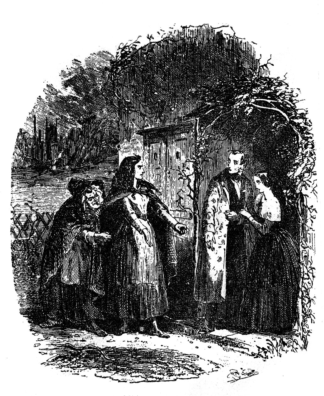 Dombey & Son af Charles Dickens af Hablot Knight Browne