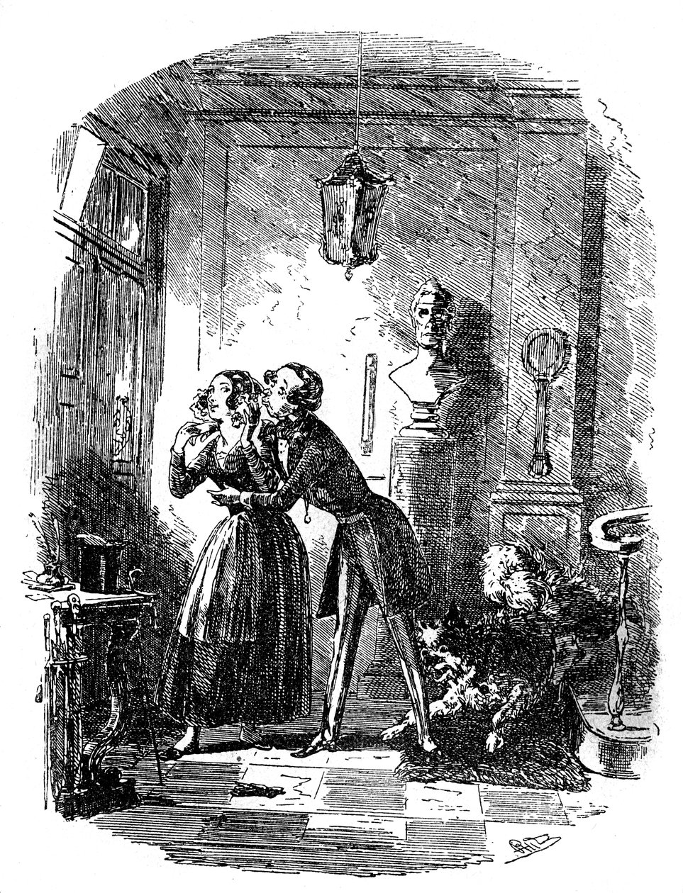 Dombey & Son af Charles Dickens af Hablot Knight Browne