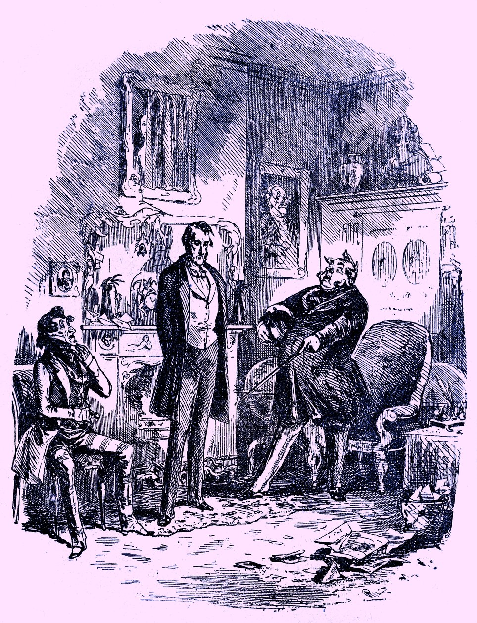 Dombey & Son af Charles Dickens af Hablot Knight Browne