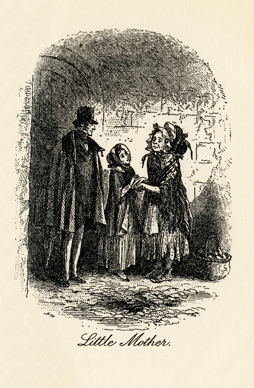 Lille Dorrit - af Hablot Knight Browne