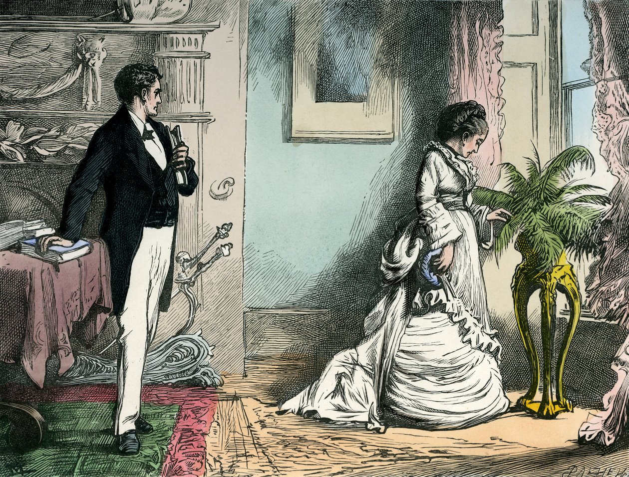Vores fælles ven af Dickens af Hablot Knight Browne