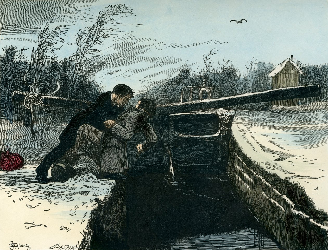 Vores fælles ven af Dickens af Hablot Knight Browne