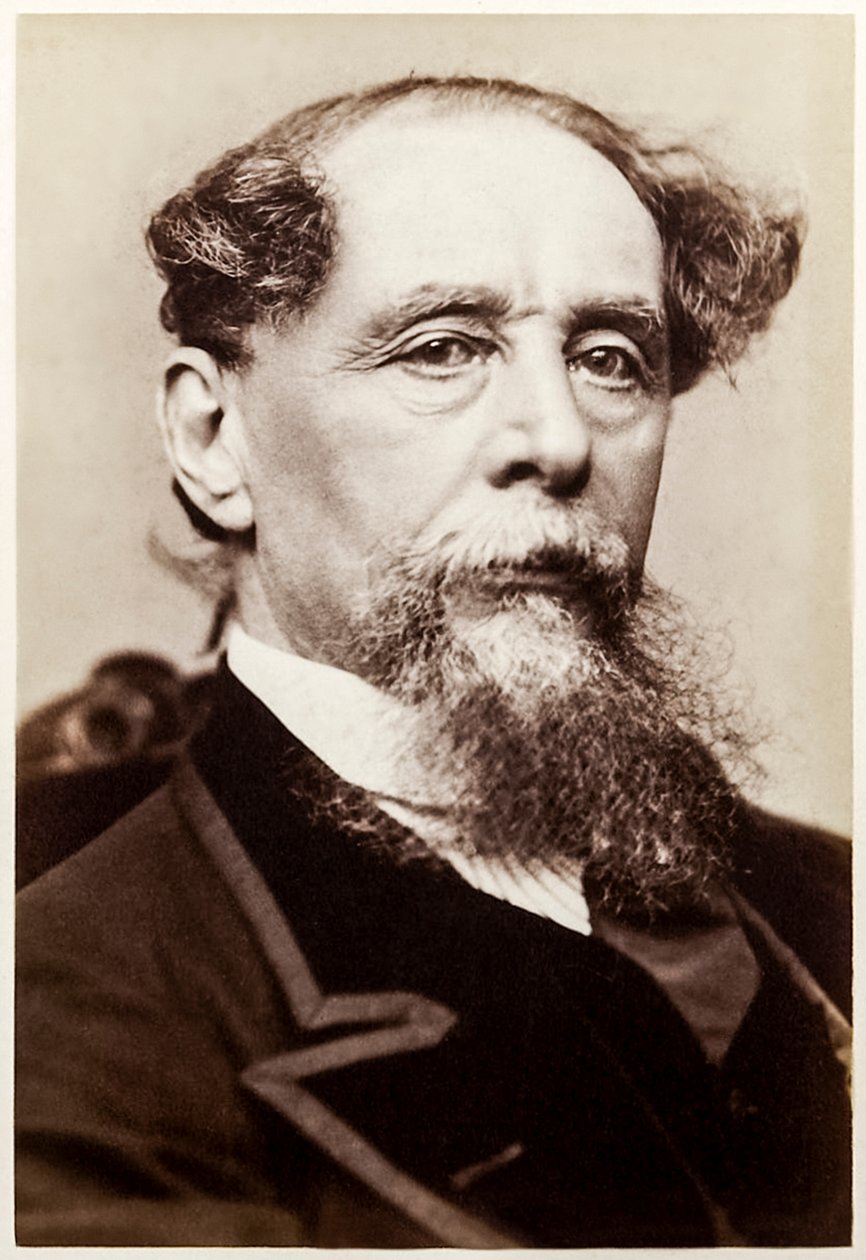 Charles Dickens: engelsk forfatter og populær victoriansk romanforfatter af Hablot Knight Browne