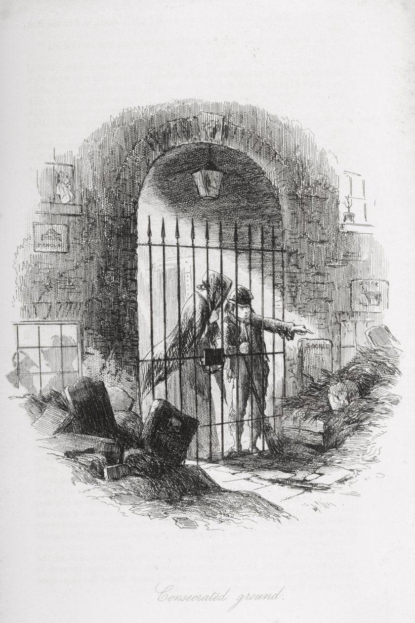 Consecrated Ground, illustration fra 