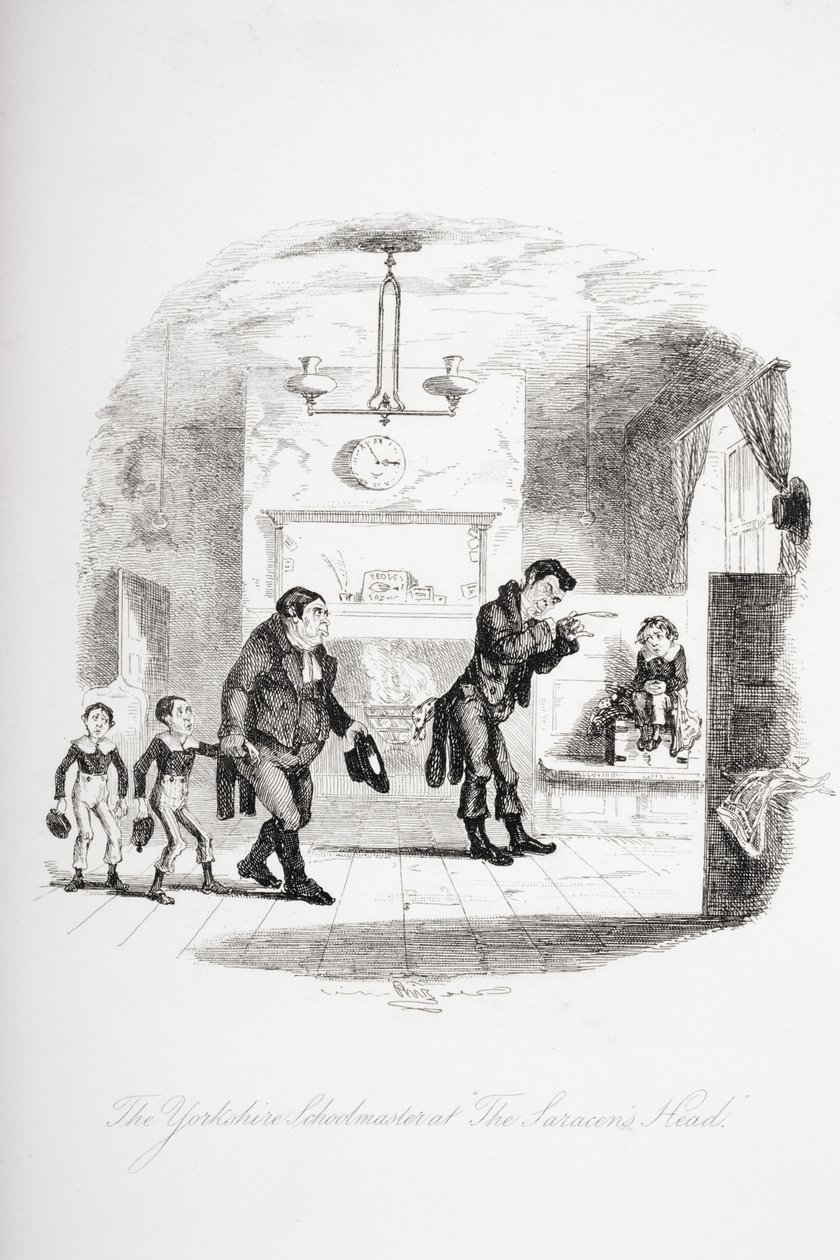 The Yorkshire schoolmaster at the Saracen